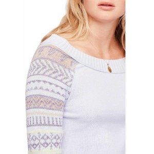 Free People Fairground Striped-Sleeve Thermal main image 0